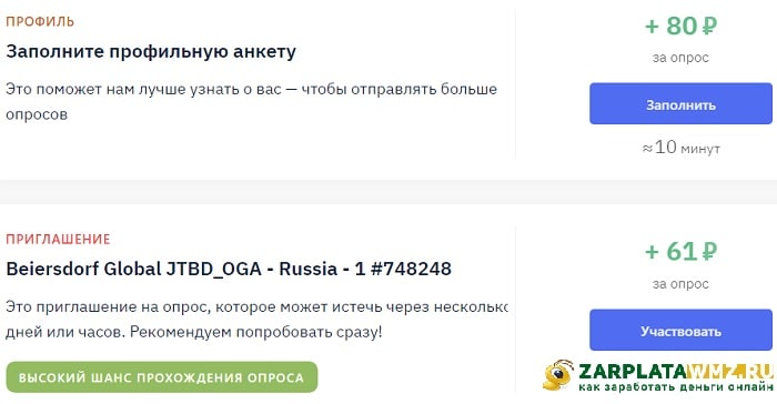Опросы на Youthink.io